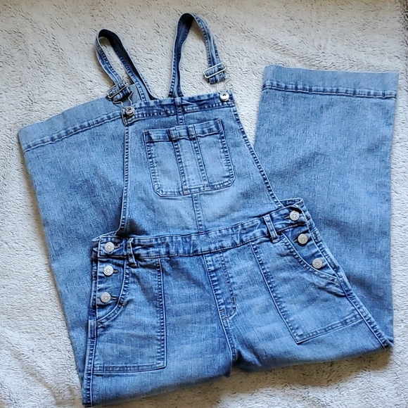 Jordache Other - Jordache girls denim overalls size XL 14-16 blue